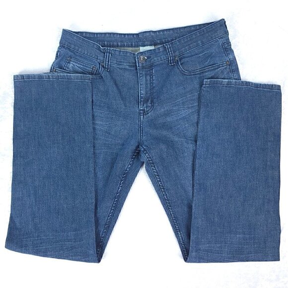 Urban Pipeline Men's 100% Cotton Slim-Fit Straight Jeans Blue Size 36/34 - Picture 1 of 10